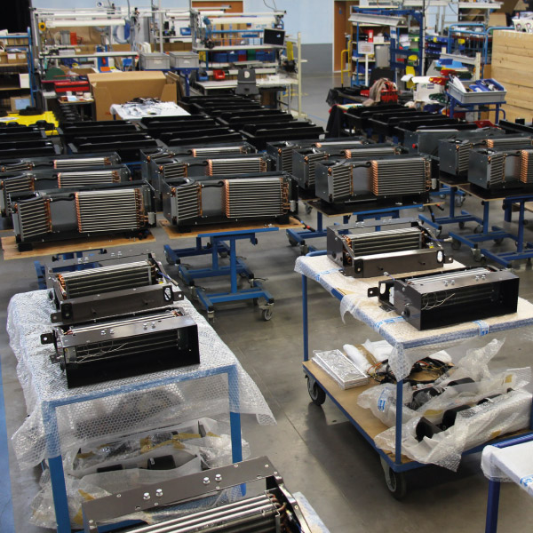 Production - poste d'assemblage