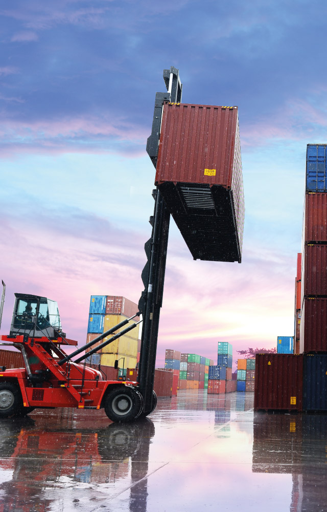 Secteur levage et portuaire