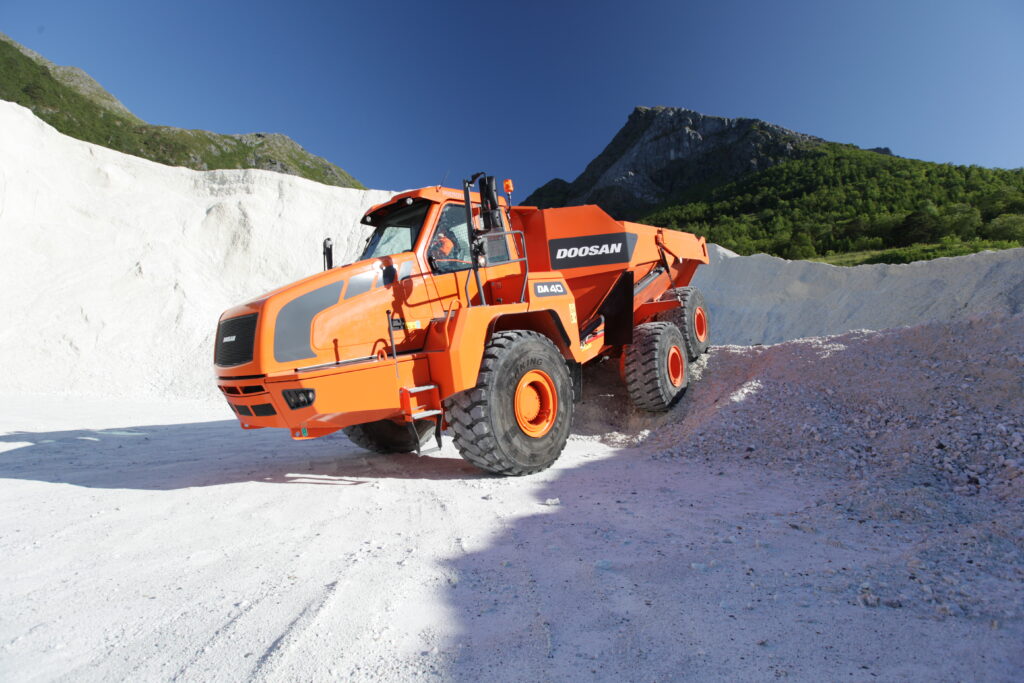 DOOSAN Unité HVAC HD sous tableau de bord